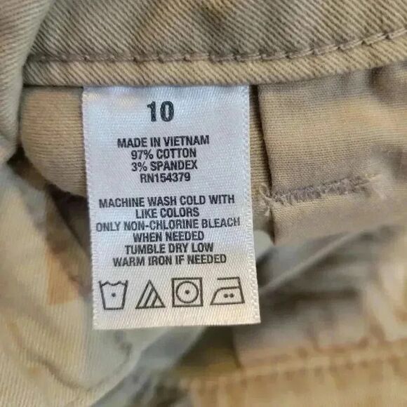 Aeropostale Women's Tan Cotton/Spandex High Rise Mini Skirt NEW - Picture 12 of 13